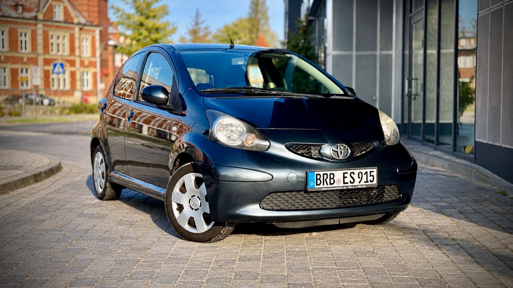 Toyota AYGO, zadbana! Klimatyzacja!Świeżo sprowadzony — zdjęcie główne